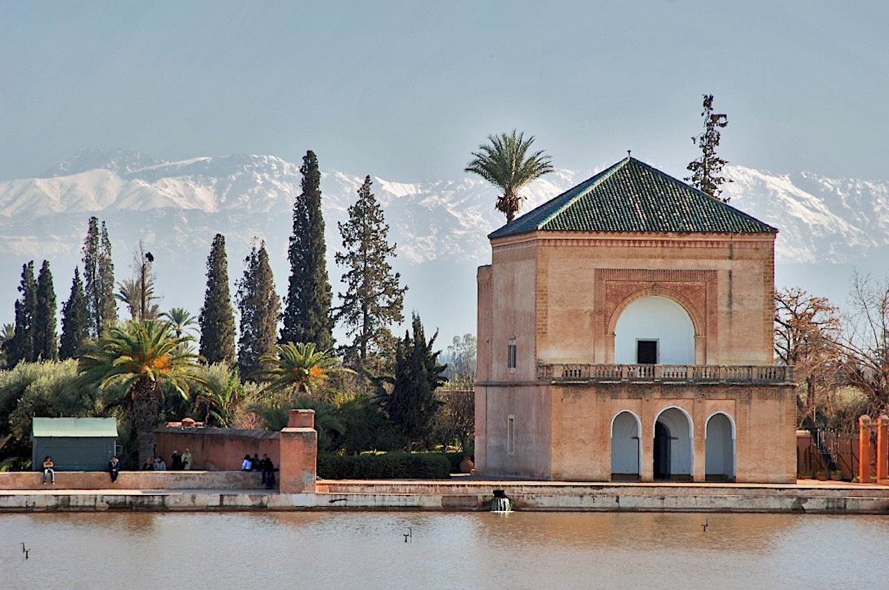 jardin menara marrakech