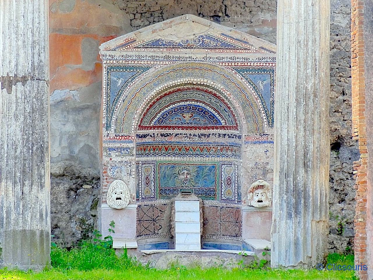 Maison de la grande fontaine à Pompéi