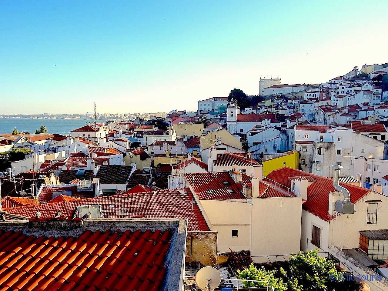 mirador santa luzia à Lisbonne