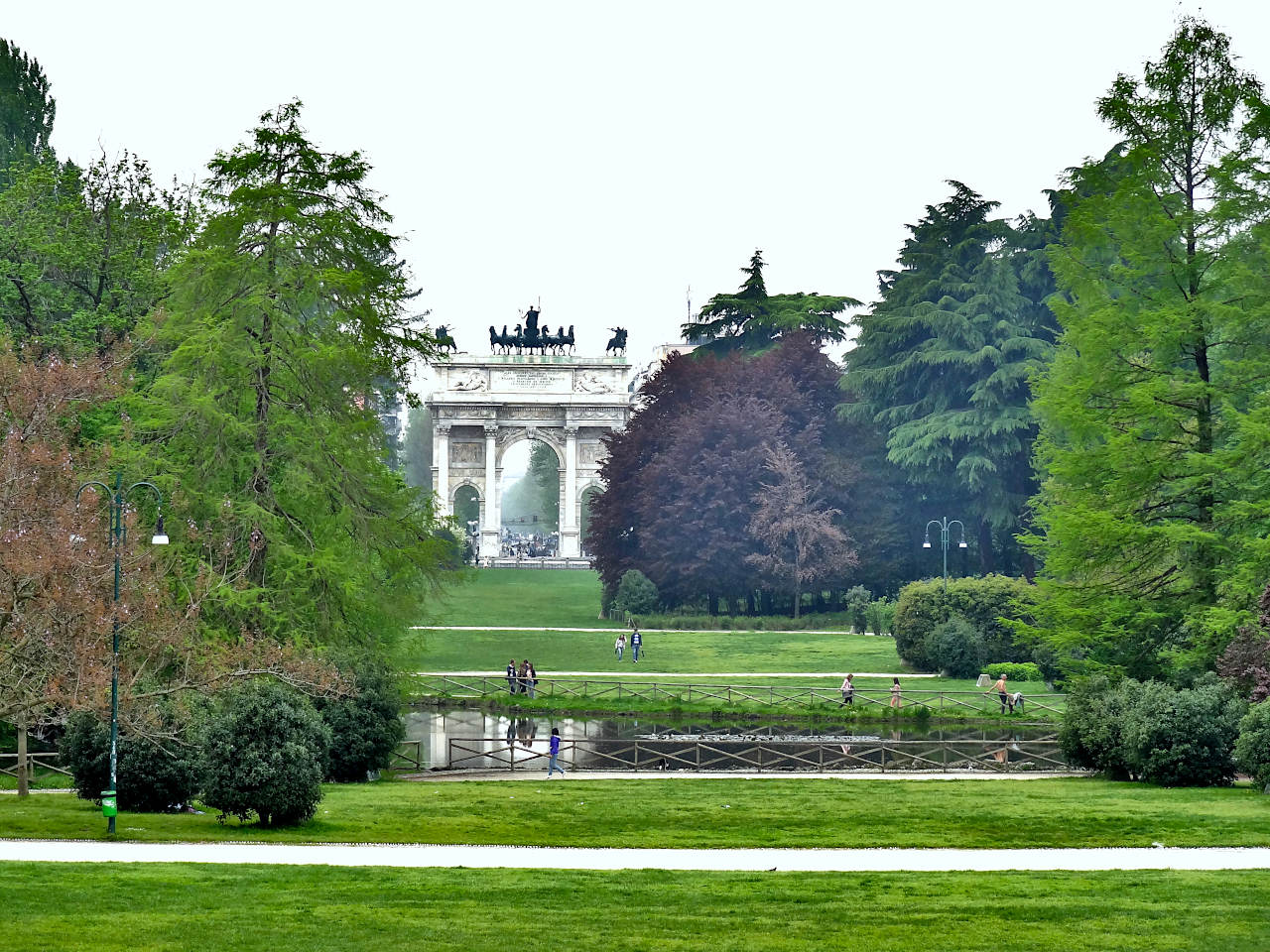 Parco Sempione à Milan