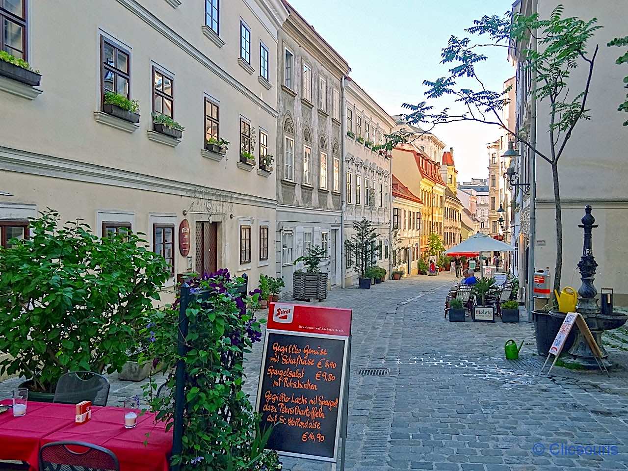 quartier de Spittelberg à Vienne