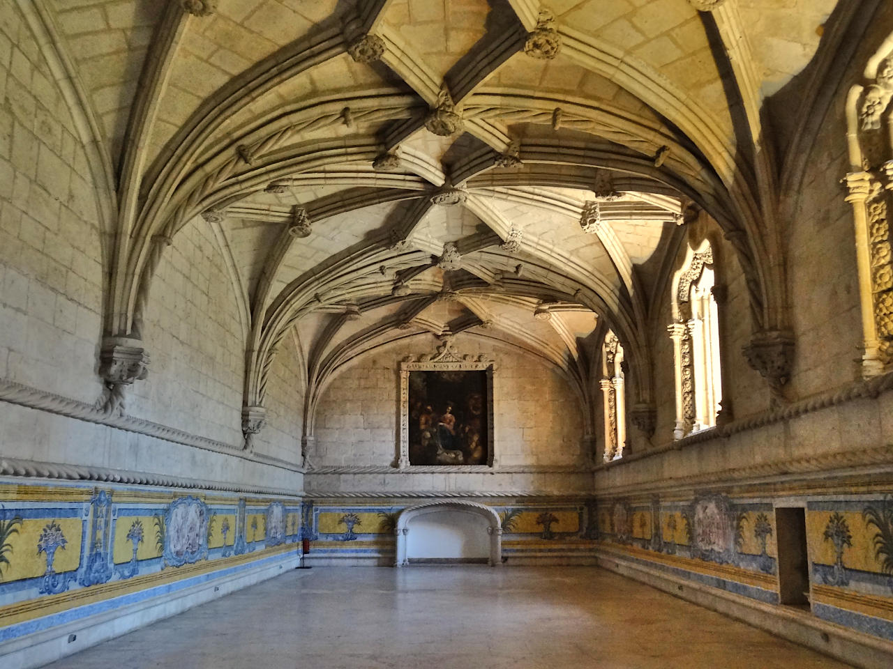 réfectoire du monastère des Hiéronymites de Lisbonne