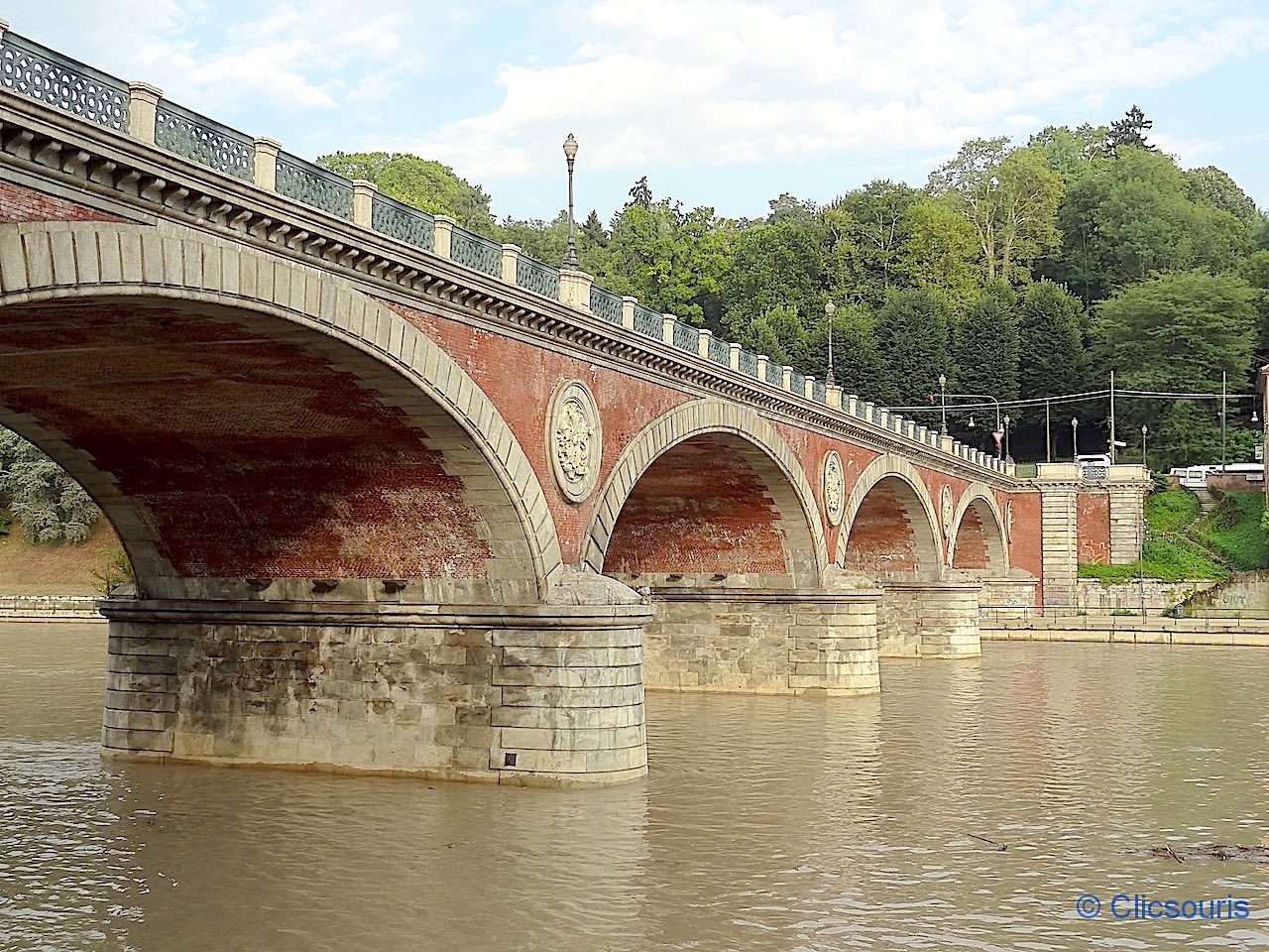 Rives du Pô à Turin