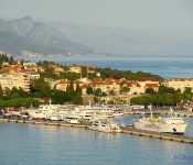 vue sur Split depuis la colline du Marjan
