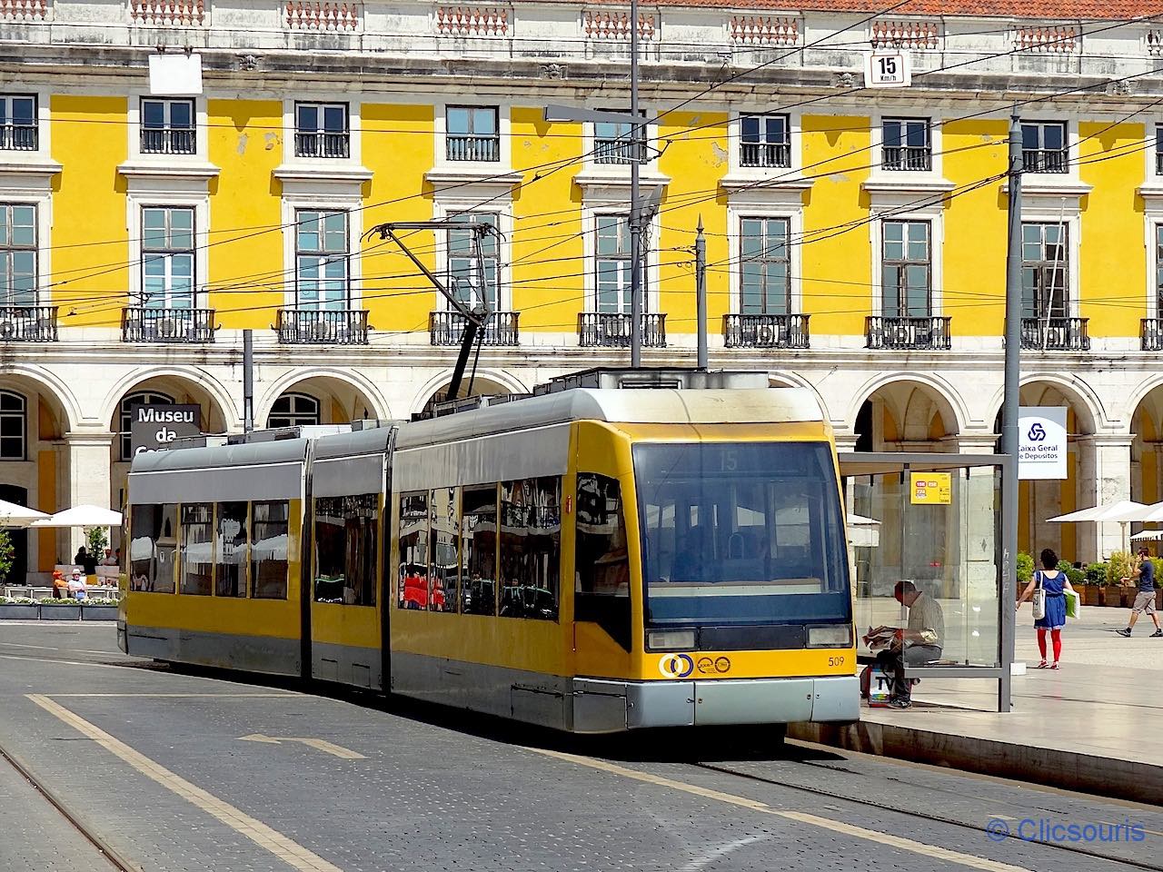 tramway 15 de Lisbonne