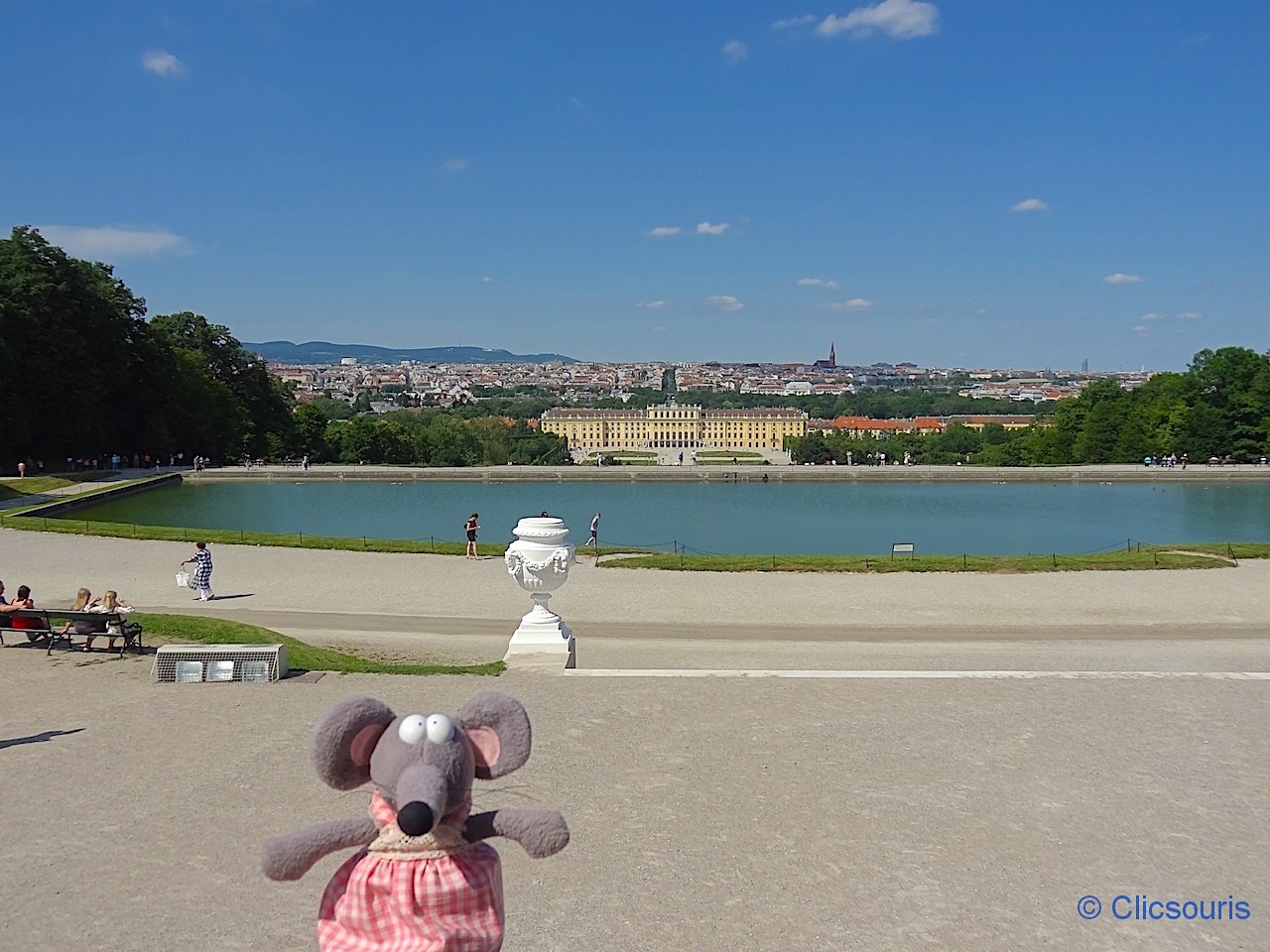 château de Schonbrunn à Vienne