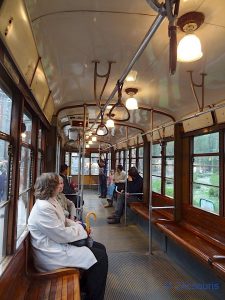 vieux tramway à Milan