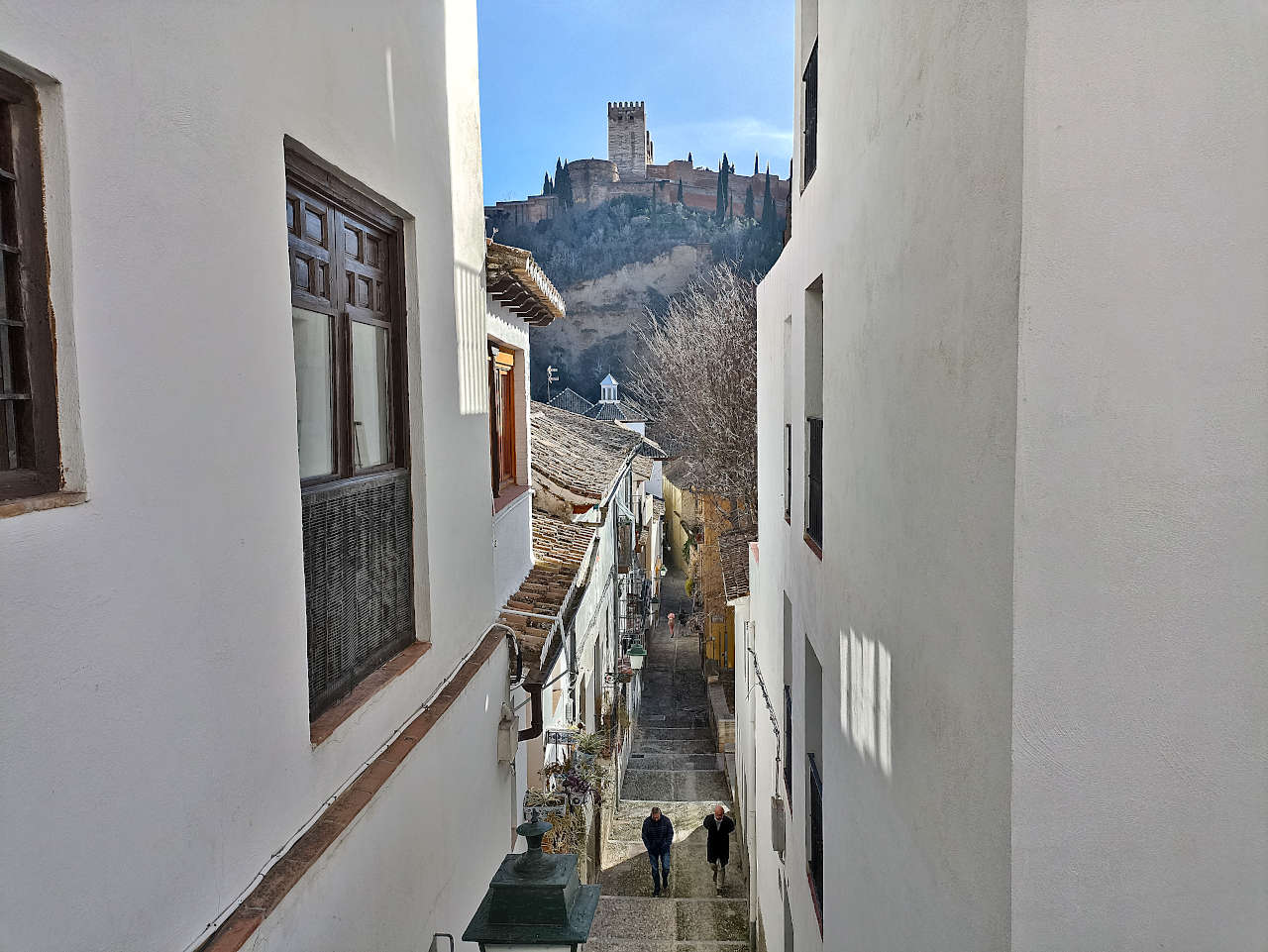 rue de l'Albaicin à Grenade