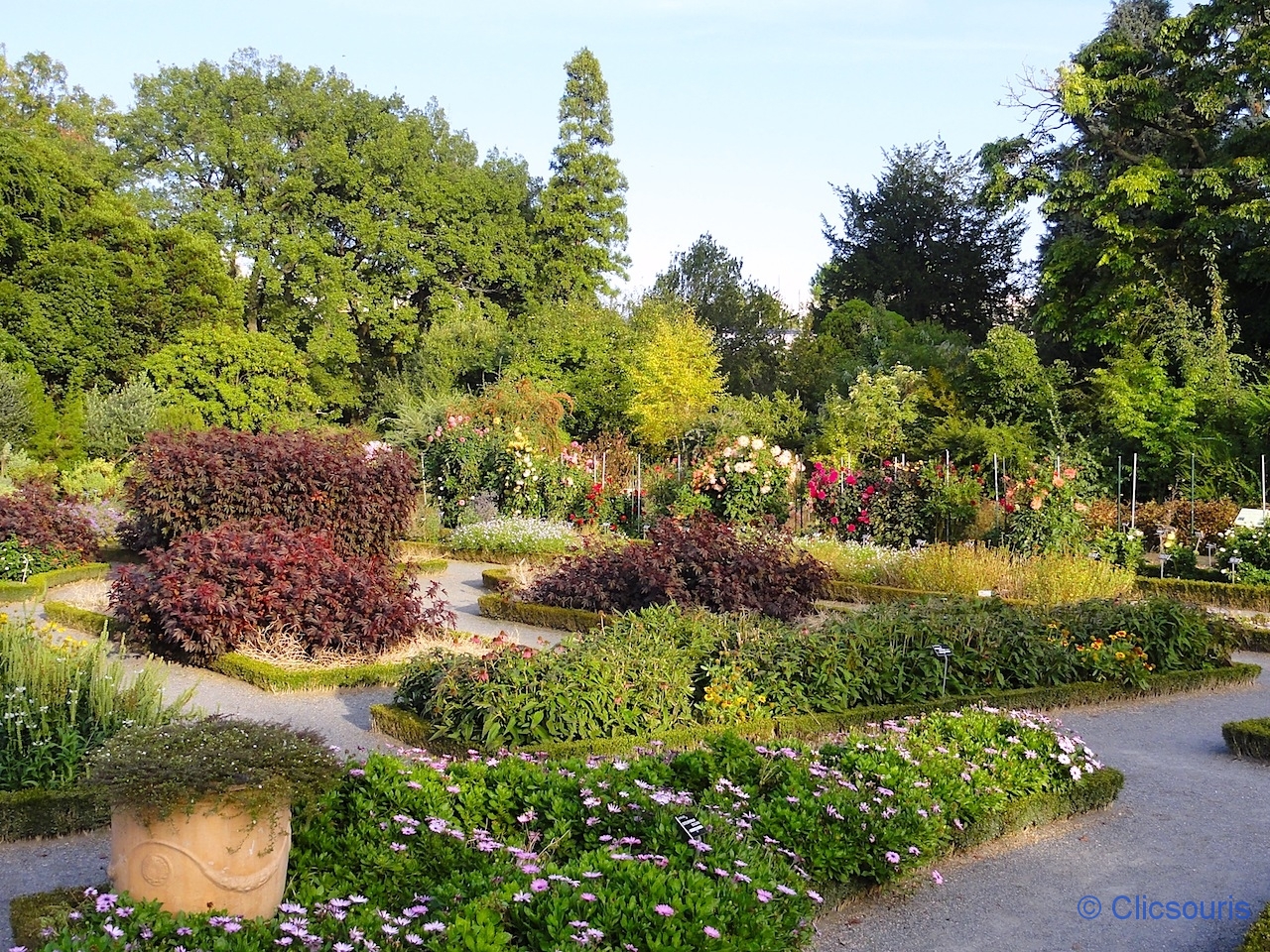 jardin botanique du parc de la Tête d'Or à Lyon