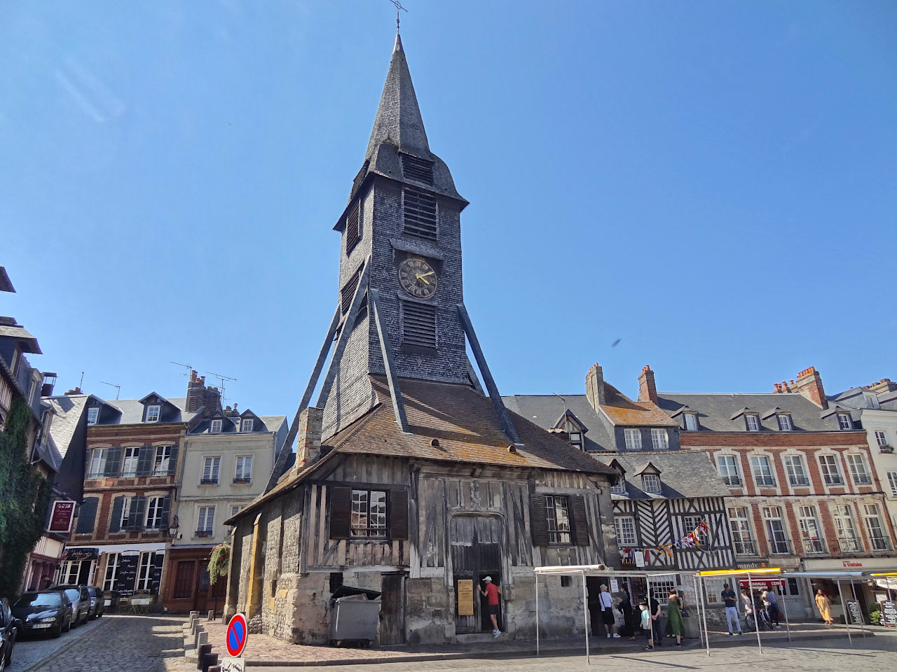Clocher de l'église Sainte-Catherine à Honfleur