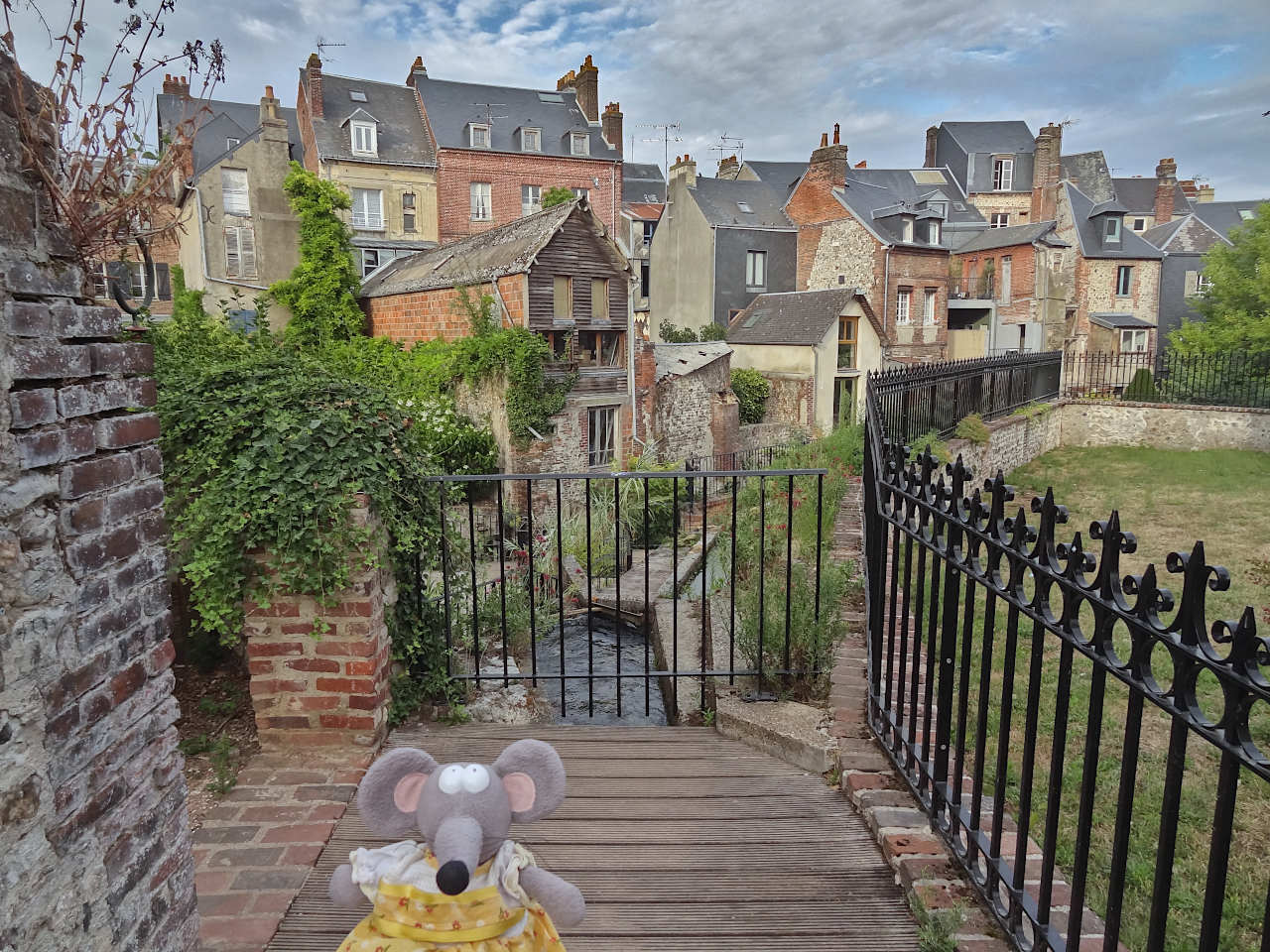 jardin di tripot à Honfleur