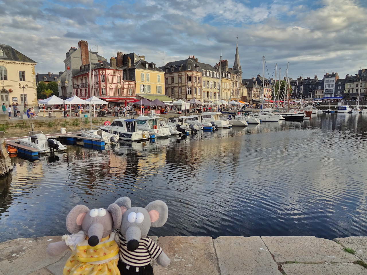 vieux bassin à Honfleur