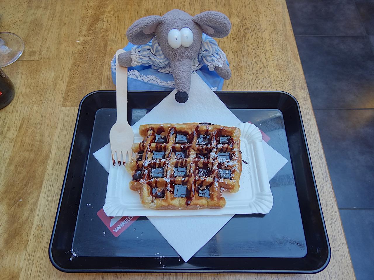 gaufre à Bruges