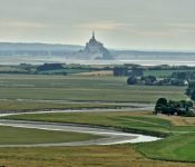 vue sur le mont Saint Michel