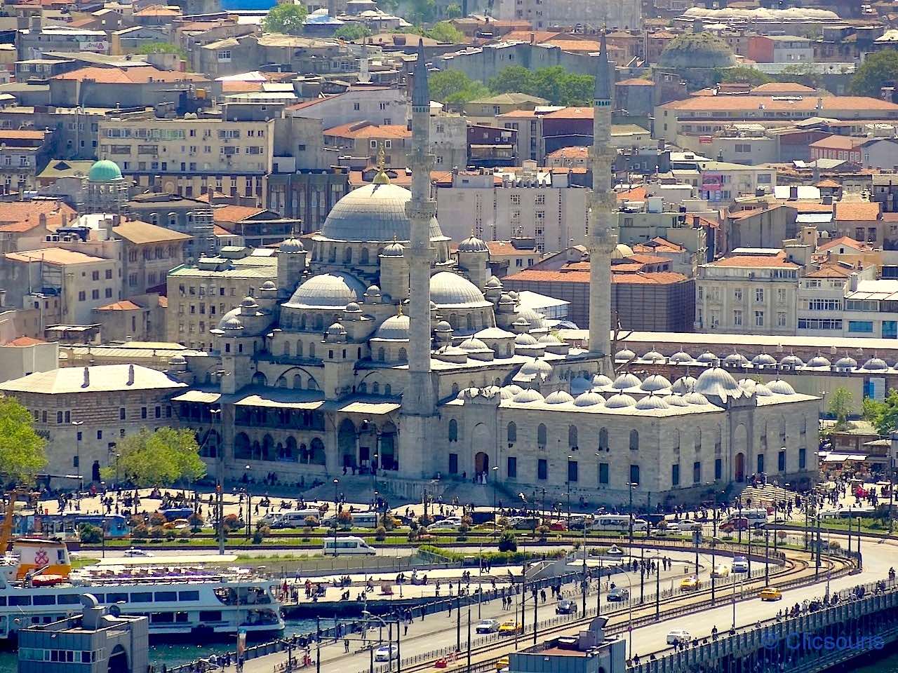 mosquée neuve vue galata