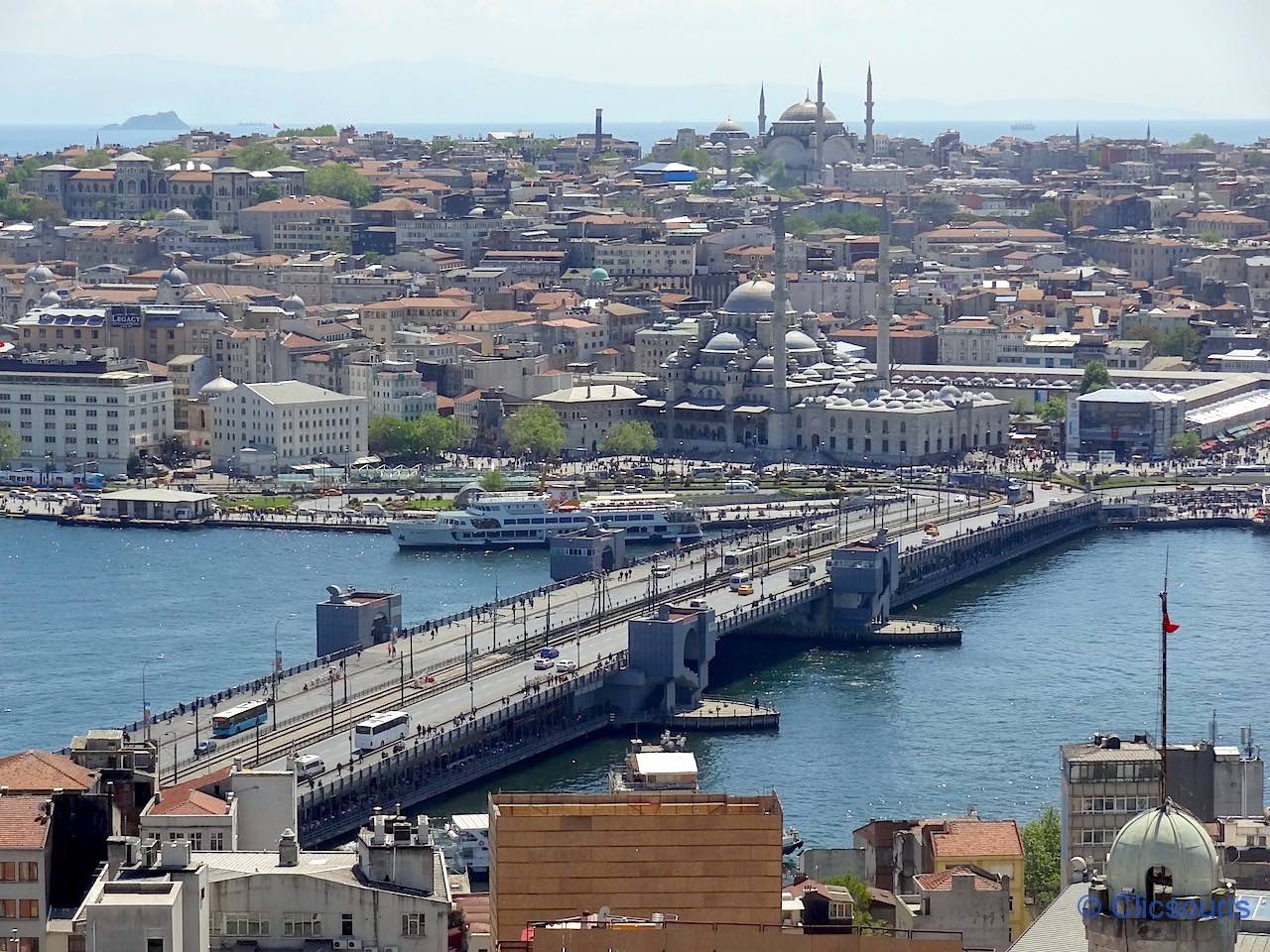 pont de Galata vu depuis la tour