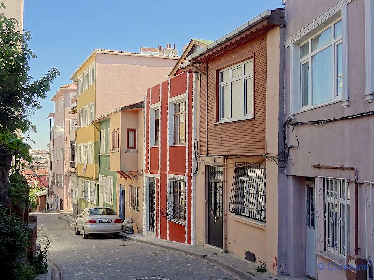 rues typiques à Istanbul