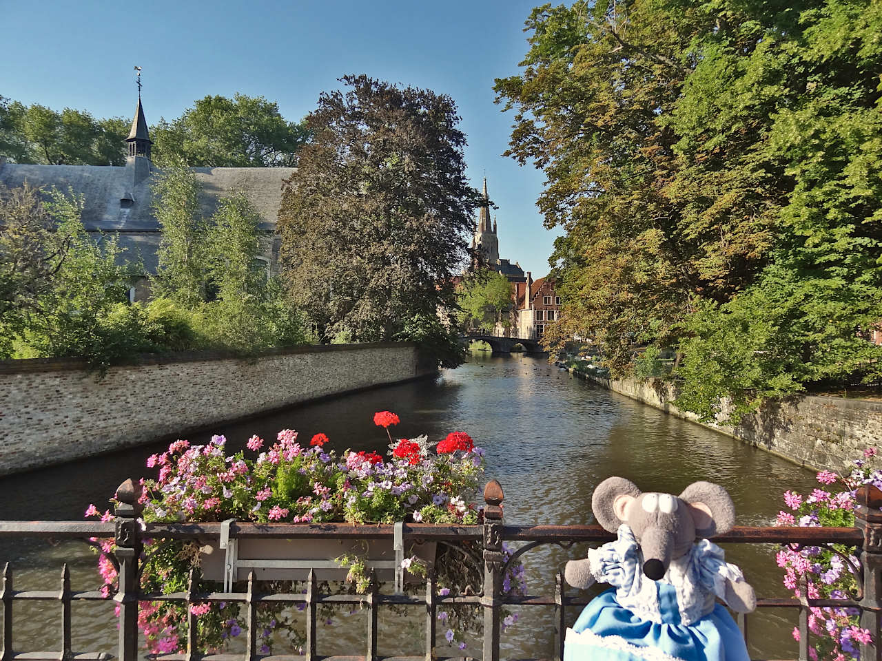 vue depuis le Béguinage de Bruges