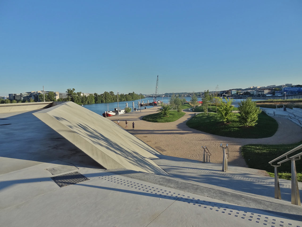 jardin du musée des confluences