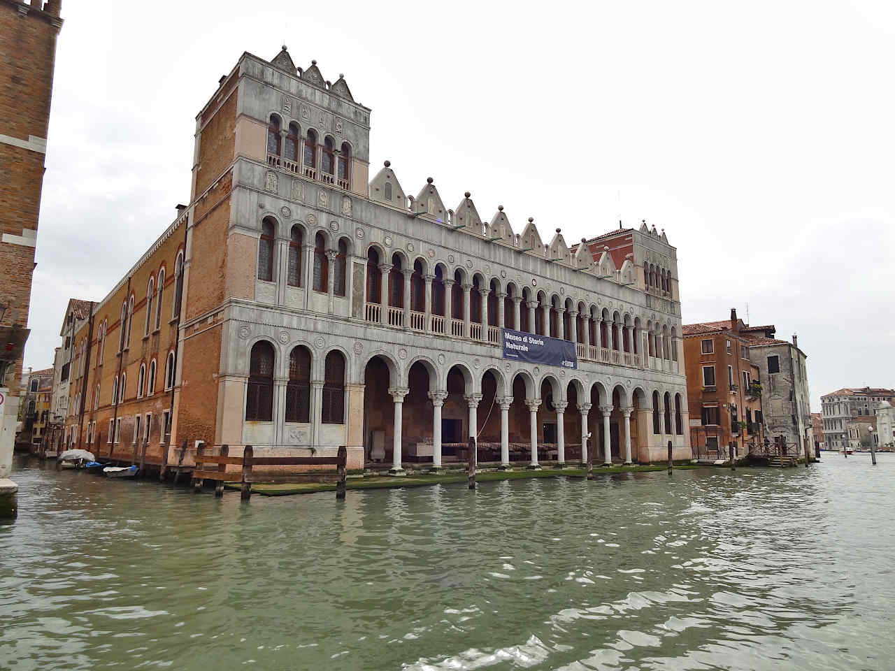 palais abritant le musée d'histoire naturelle de Venise