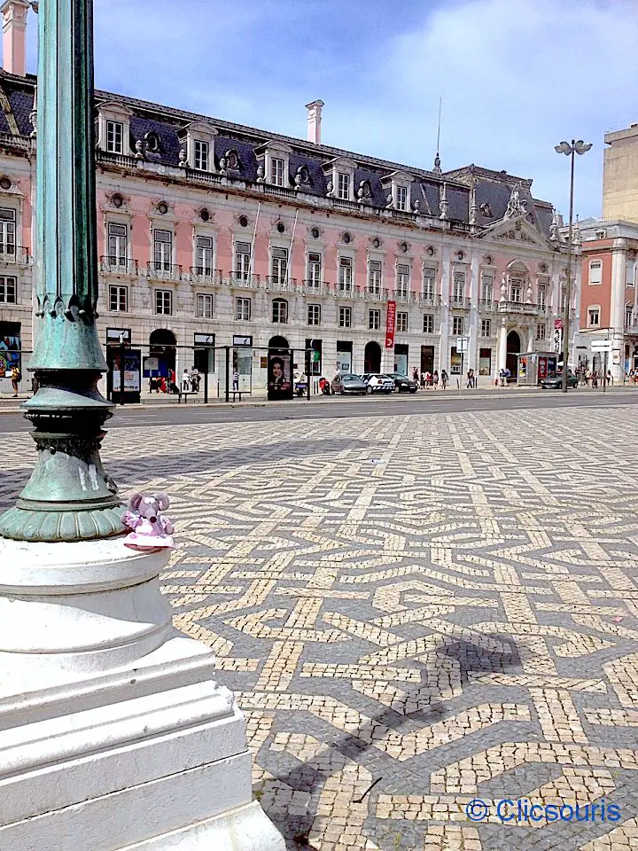 praça dos Restaurades à Lisbonne