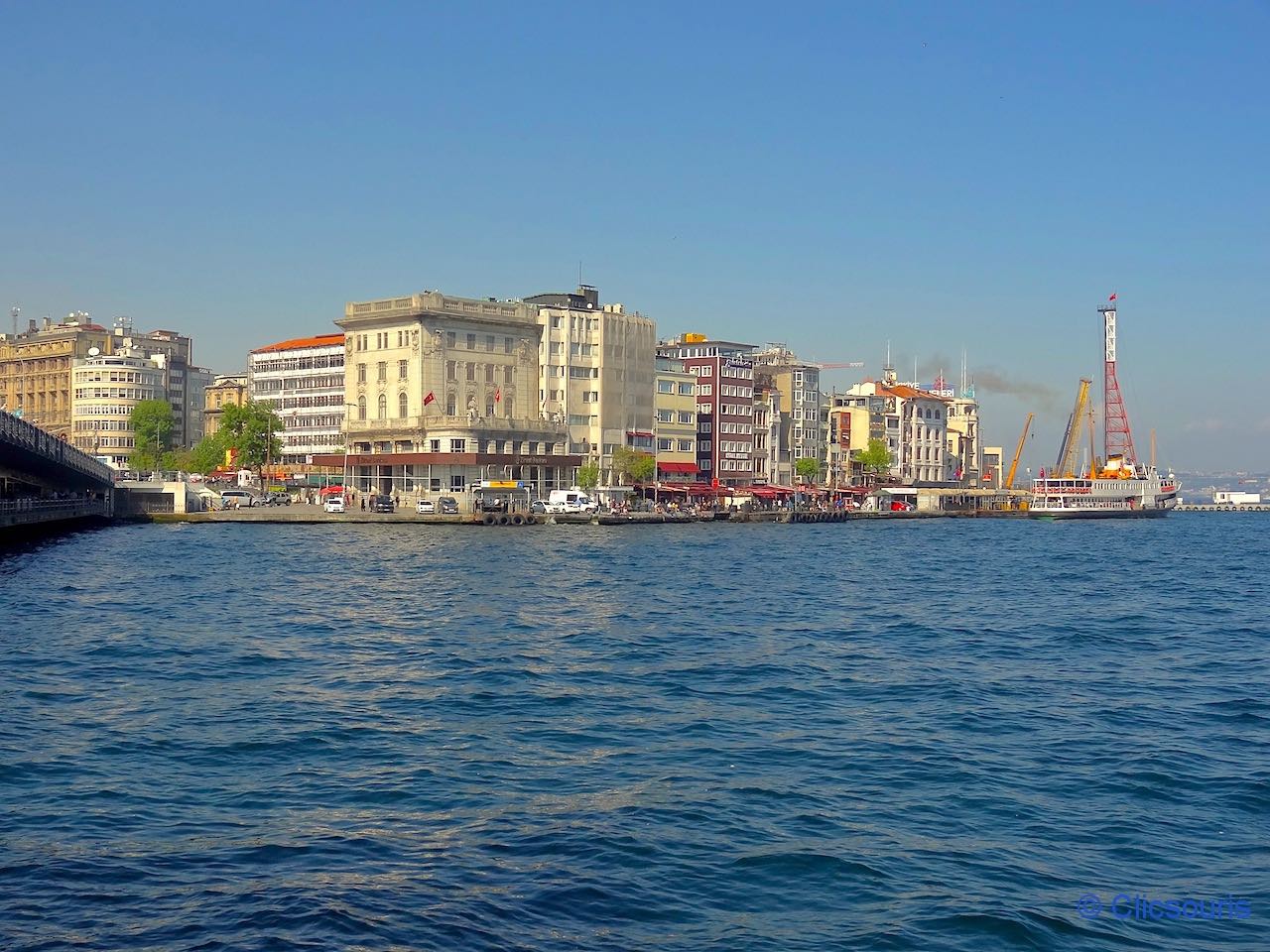 quais de Karaköy à Istanbul