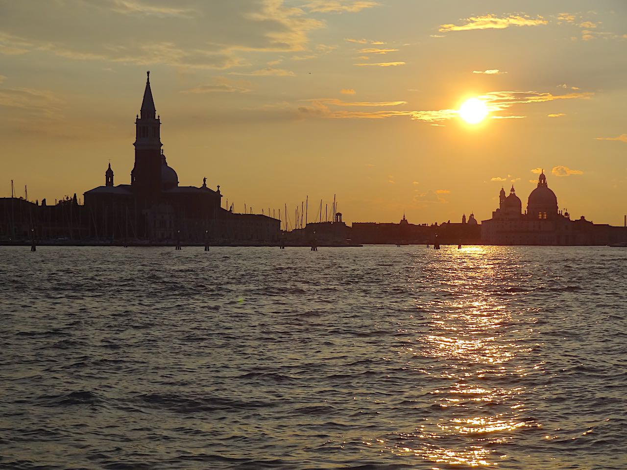 Venise au coucher de soleil