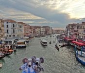 vue du Grand Canal depuis le pont du Rialto