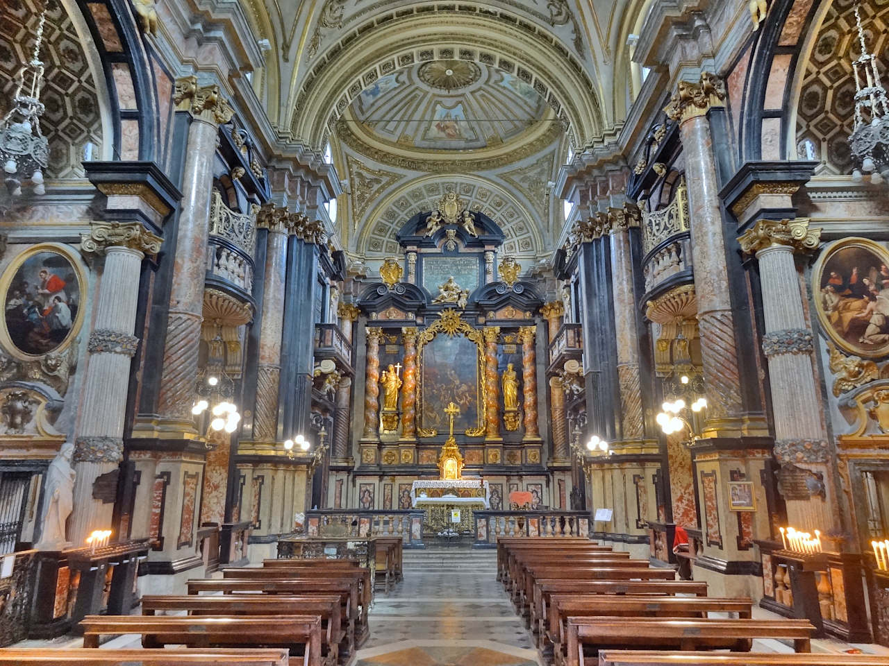 Basilique du Corpus Domini Turin intérieur