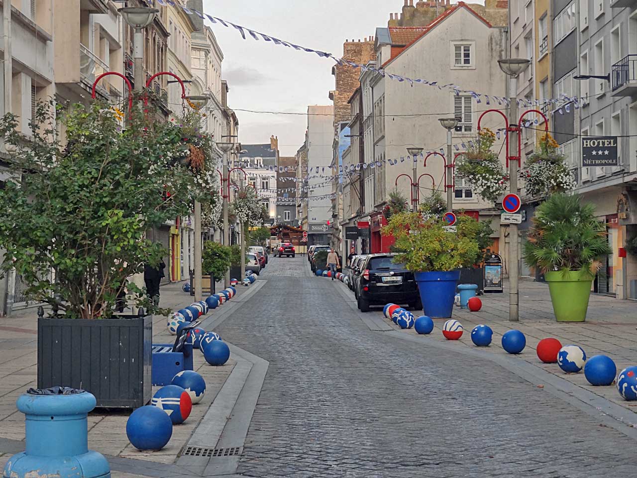 Rue Thiers à Boulogne-sur-Mer