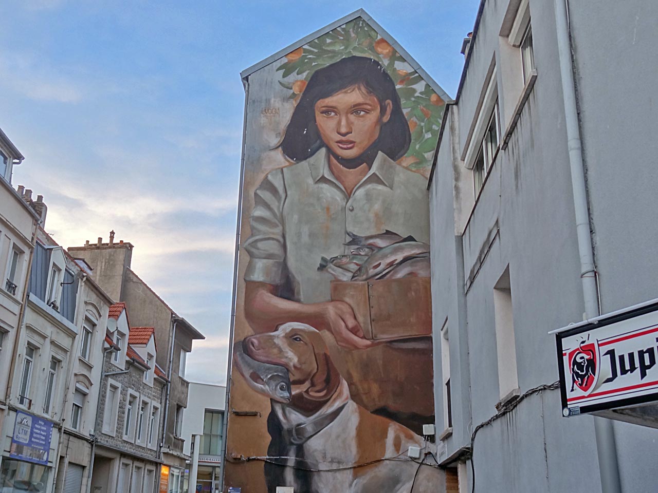 Street art à Boulogne-sur-Mer