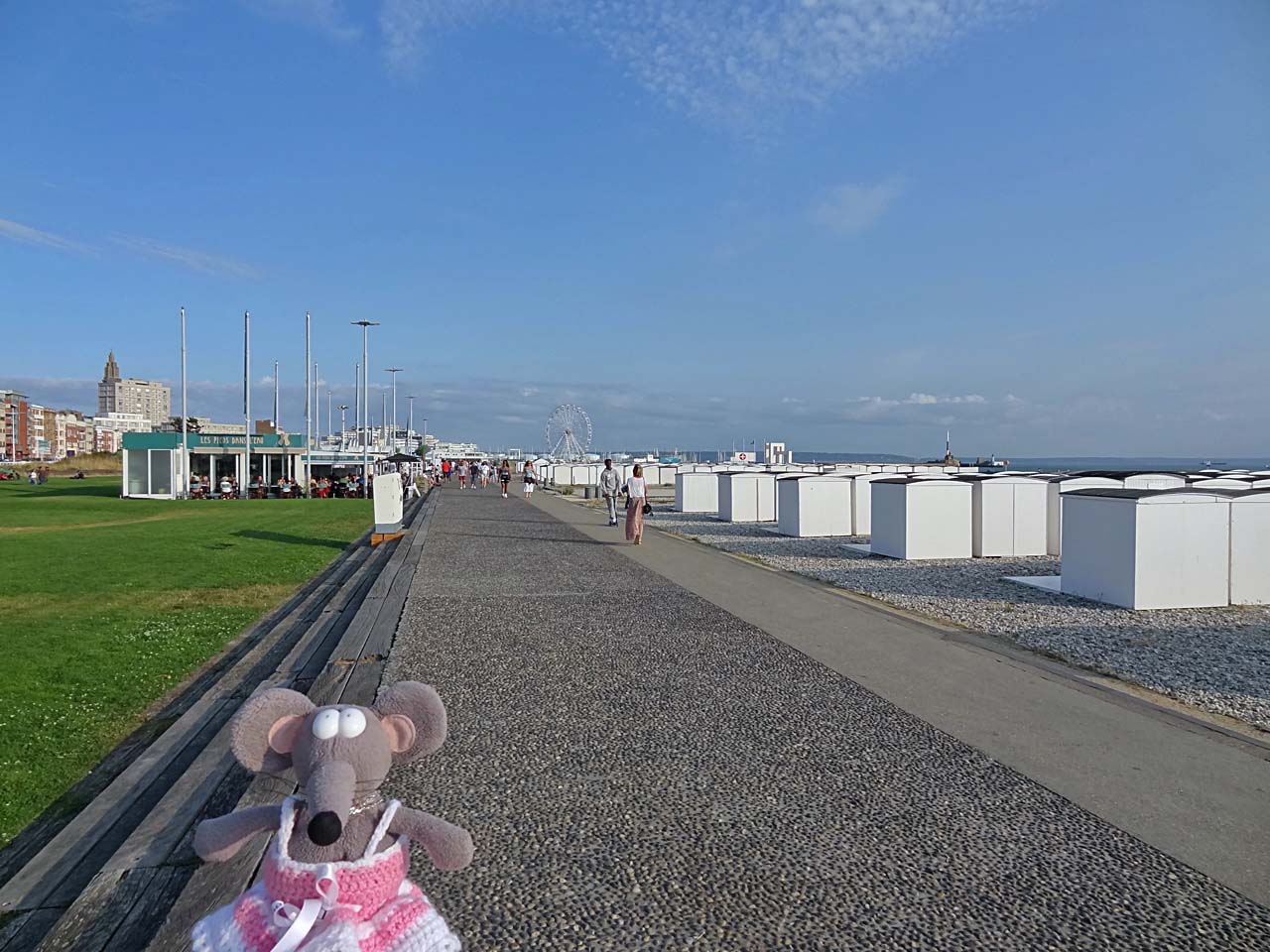 Promenade de la plage du Havre