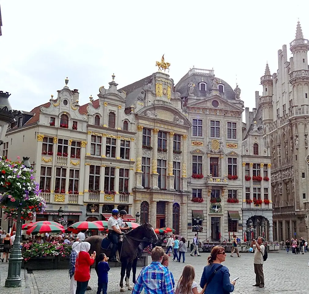 maisons des corporations sur la Grand-Place de Bruxelles