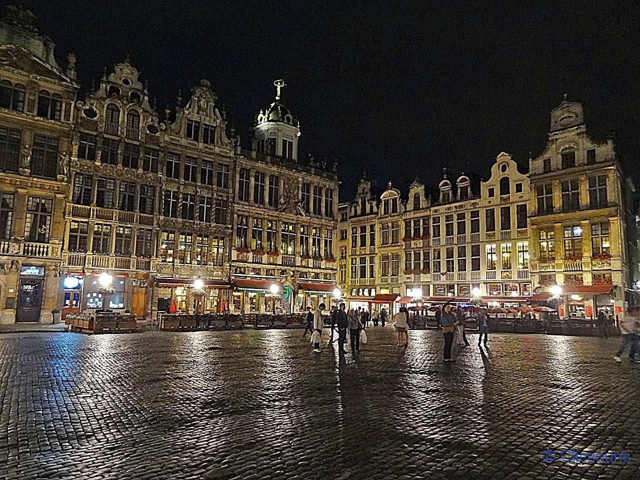 Grand Place de Bruxelles de nuit
