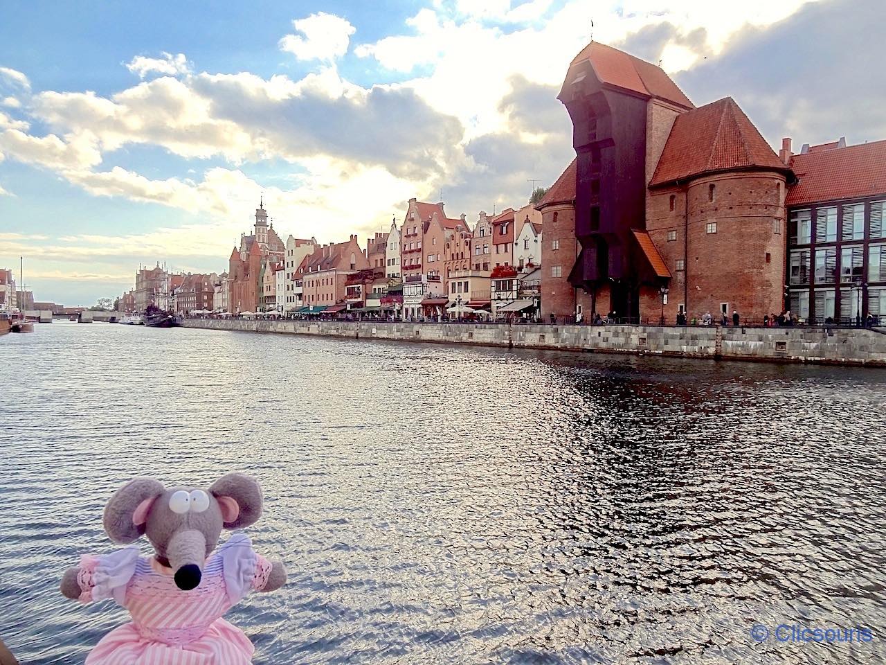 Le Long Quai à Gdansk