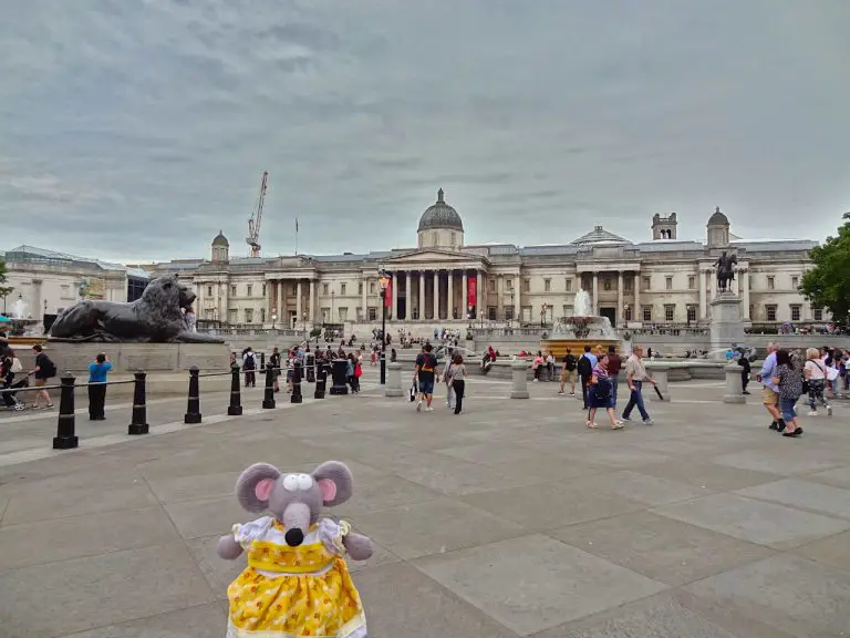 Trafalgar Square et la National Gallery