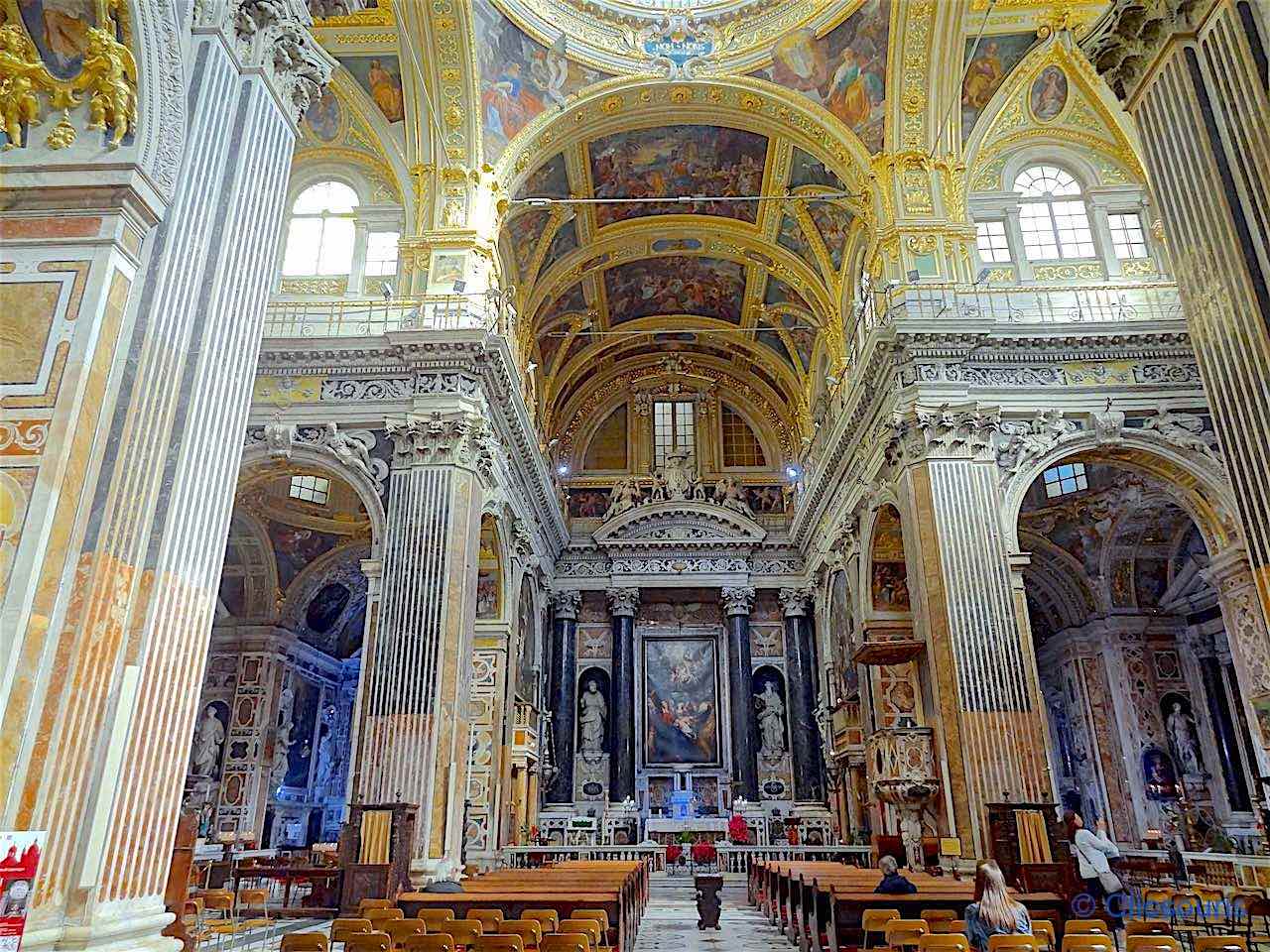 église du Gesu à Gênes