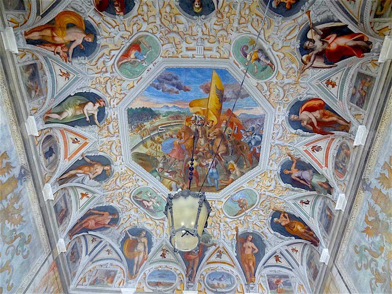 plafond palais Spinola de Gênes