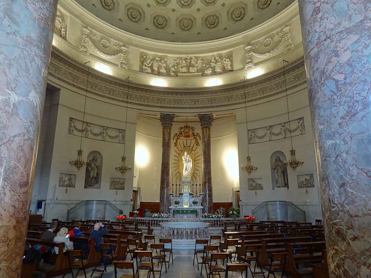 intérieur Gran Madre di Dio à Turin