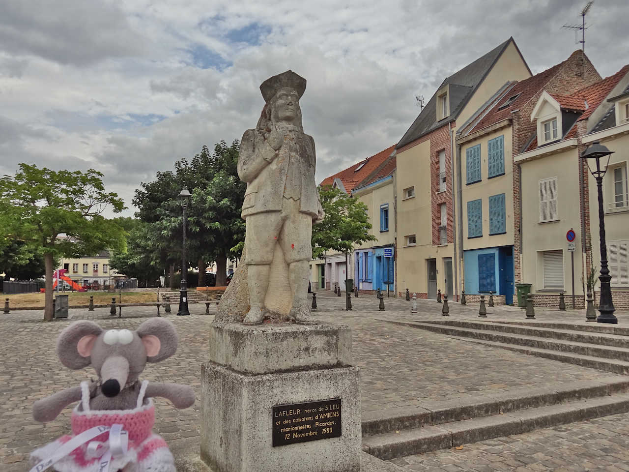 statue Lafleur à Amiens