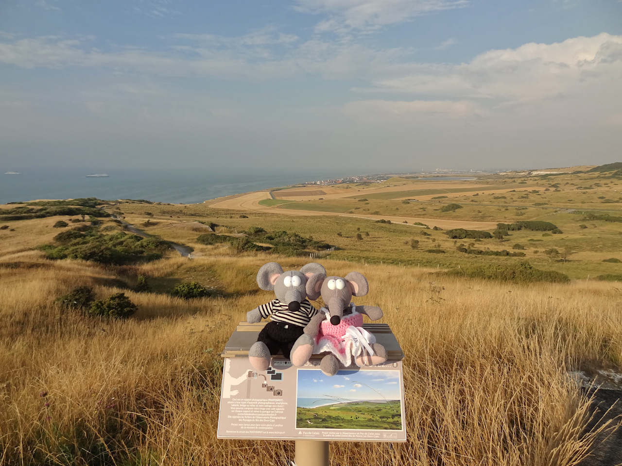 vue depuis la cap Blanc-Nez