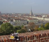 vue sur Turin depuis le mont des Capucins