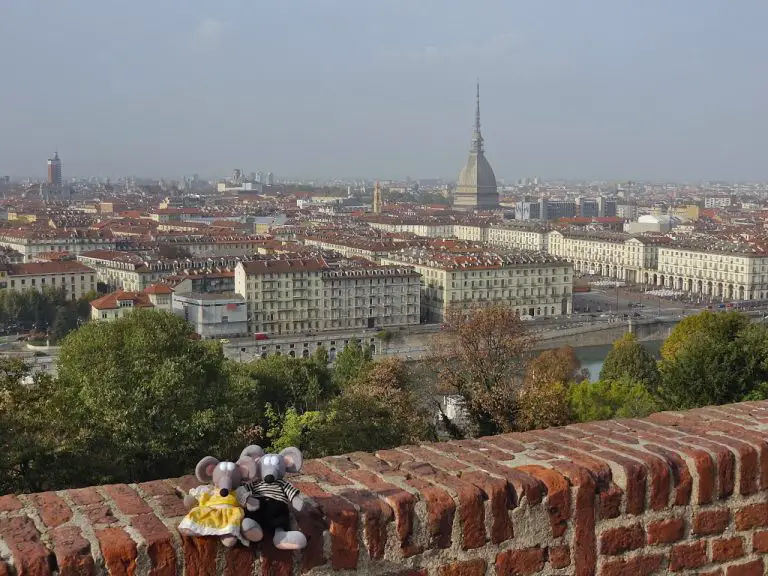 vue sur Turin depuis le mont des Capucins