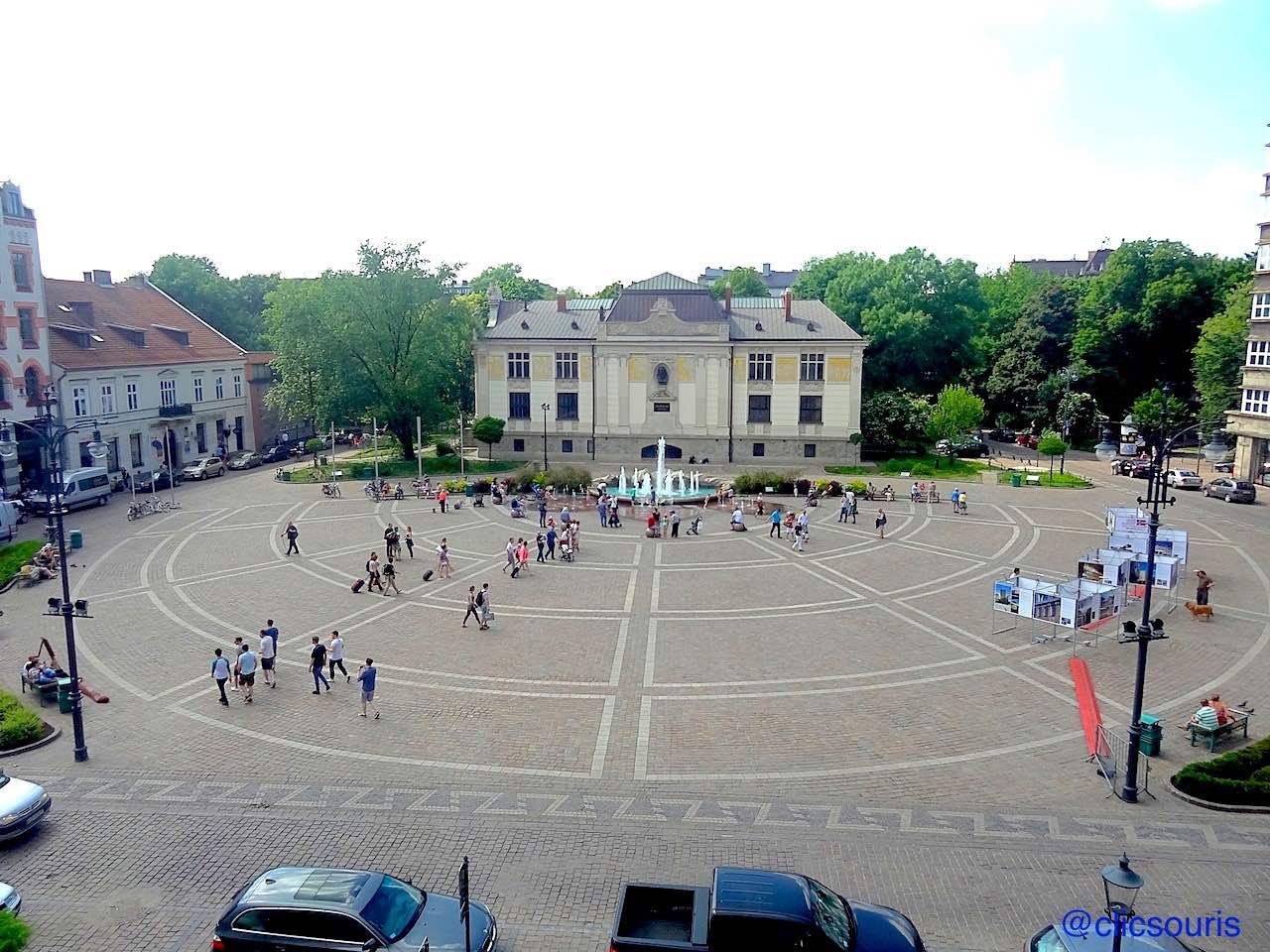Place Szczepanski de Cracovie