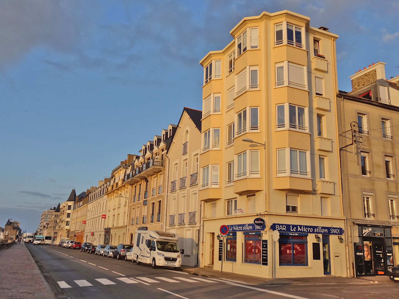 chaussée du Sillon à Saint Malo