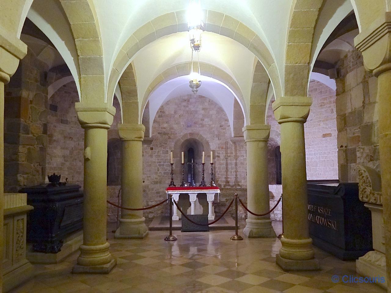 crypte de la cathédrale de Wawel