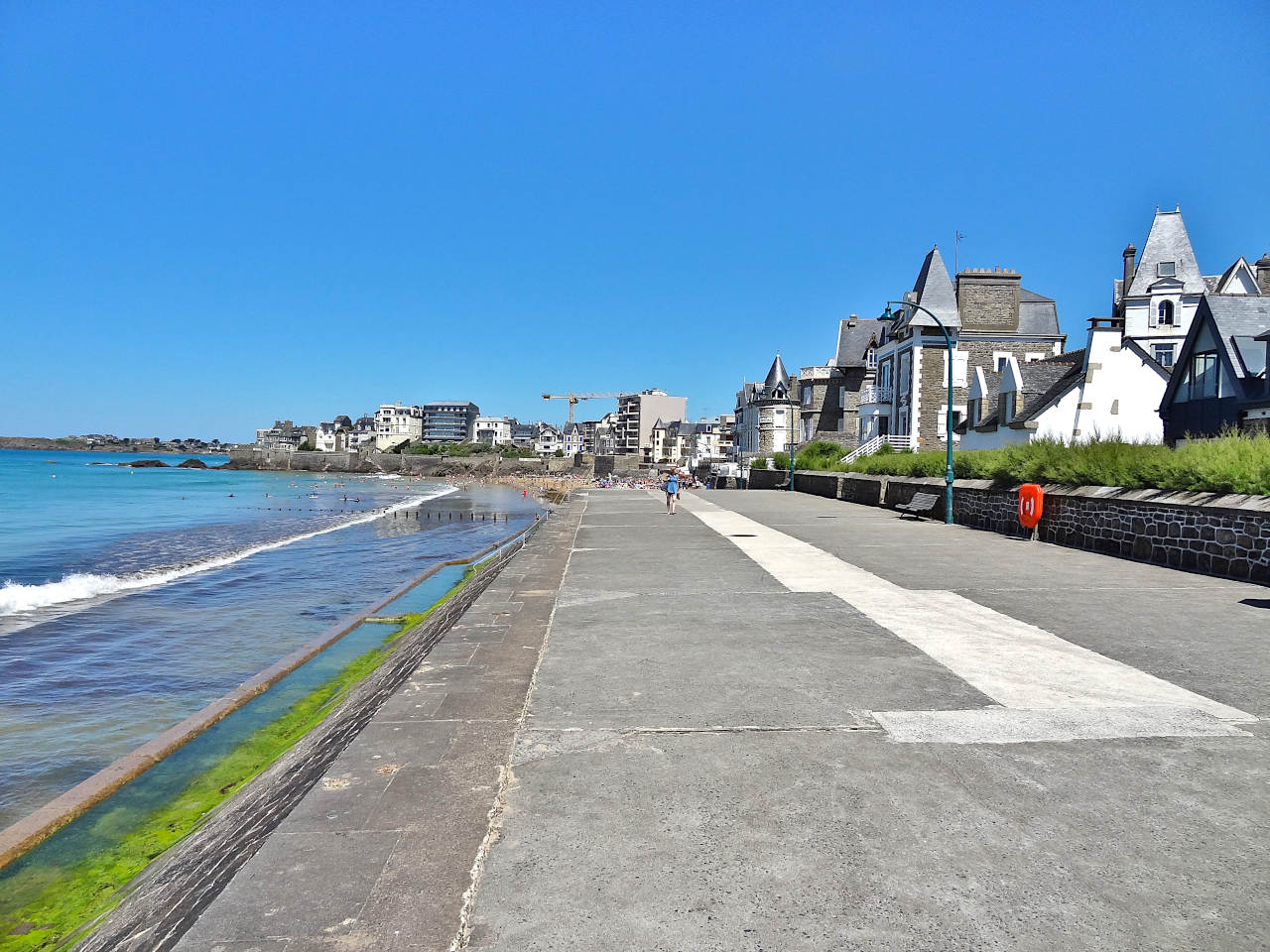 digue de Rochebonne à Saint Malo