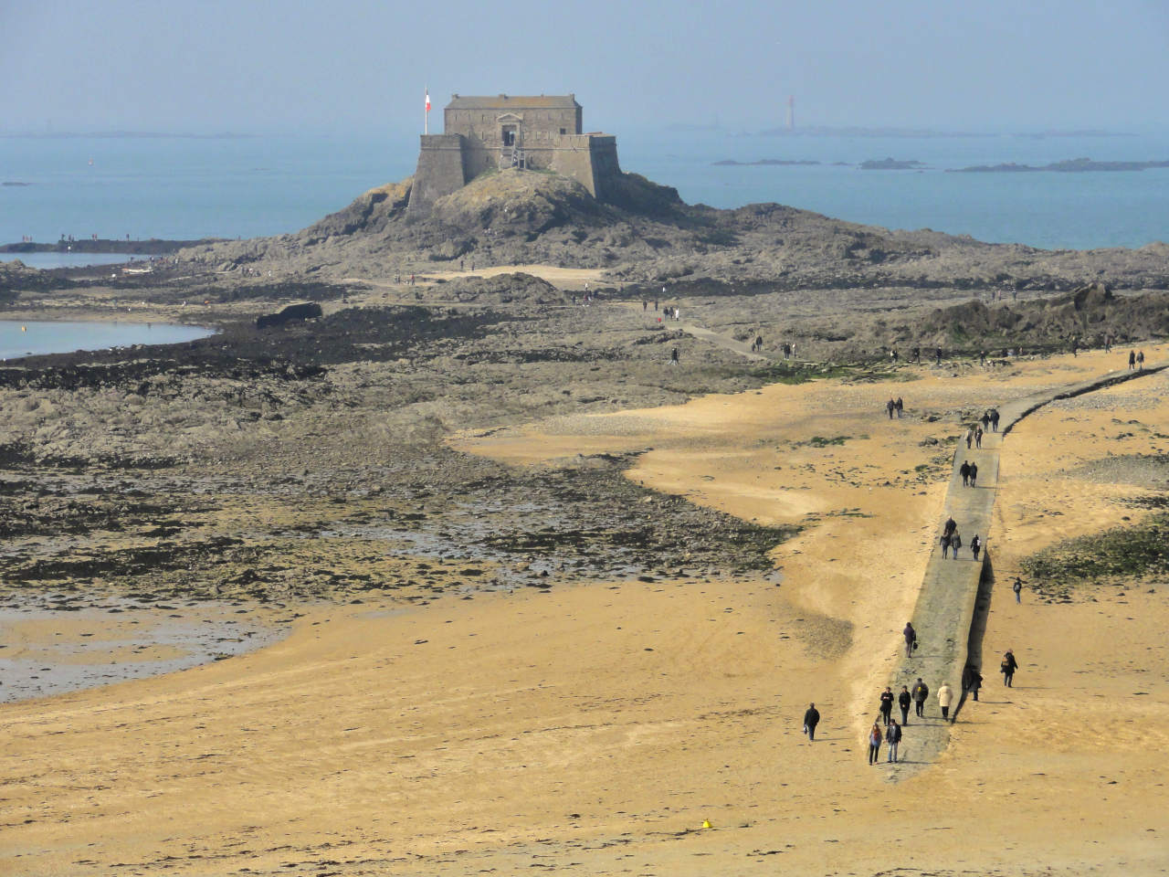fort du grand Bé à Saint-Malo