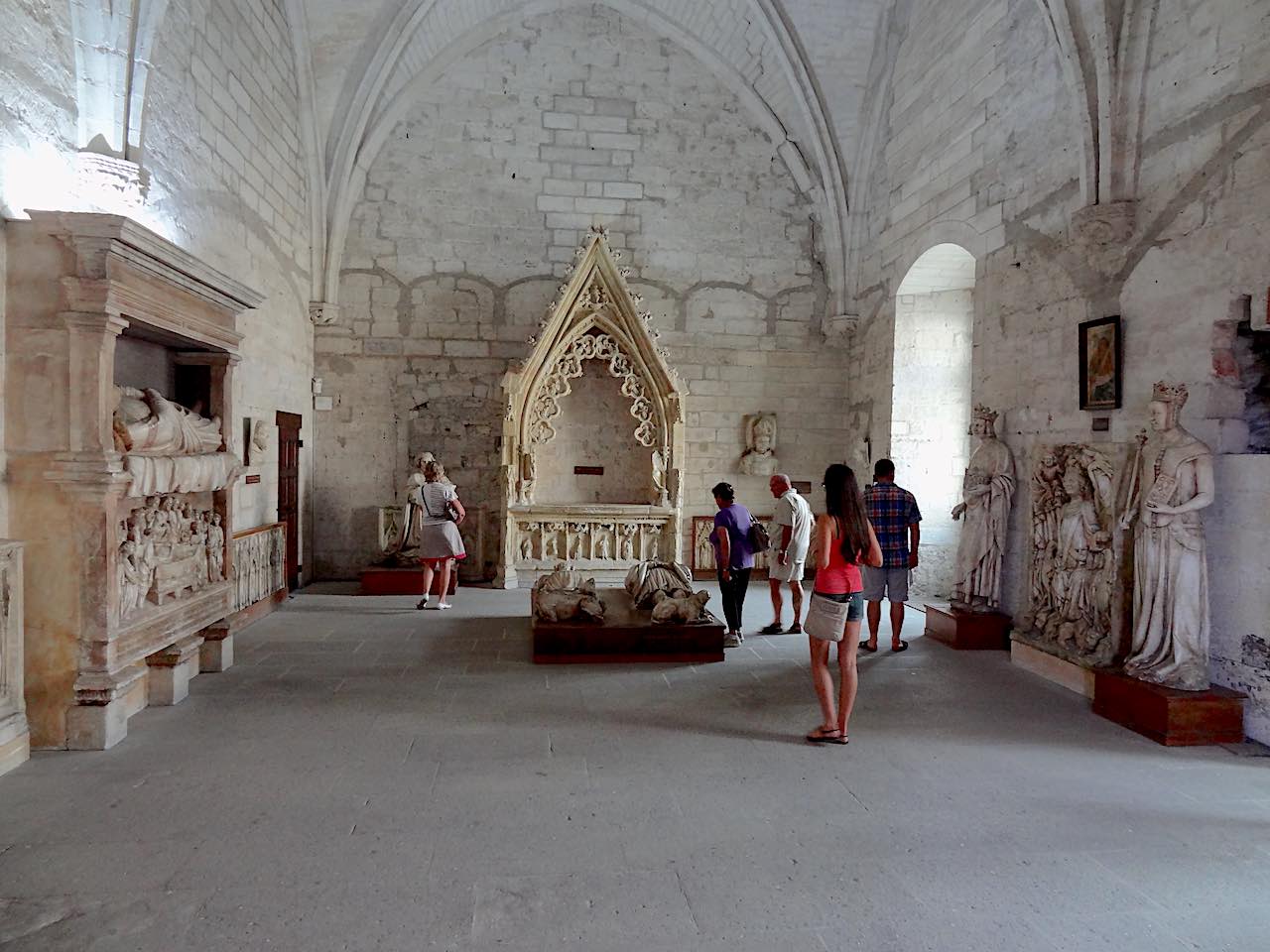 sacristie nord du palais des papes d'Avignon