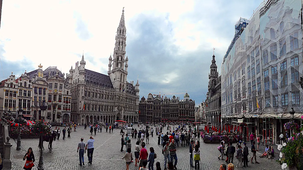 vue panoramique de la Grand-Place de Bruxelles
